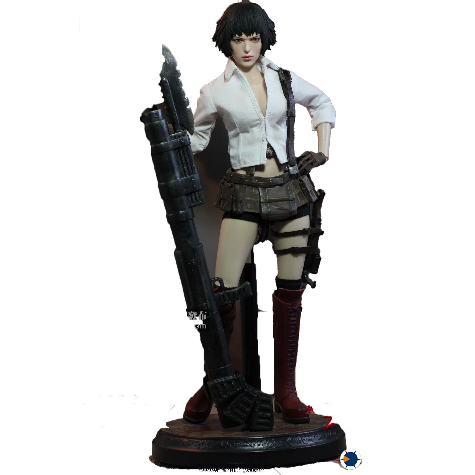 

In Stock 100% Original Asmus Toys DMC302 1/6 Devil May Cry DMC Lady Game Female Warrior Action Model Art Collection Toy Gifts
