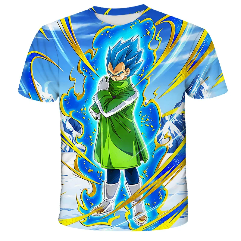 Children Dragon-Ball  T-Shirt Children Boys Girls Kids Goku Print 3D TShirts Child Baby Tops Clothing  TShirt Clothes