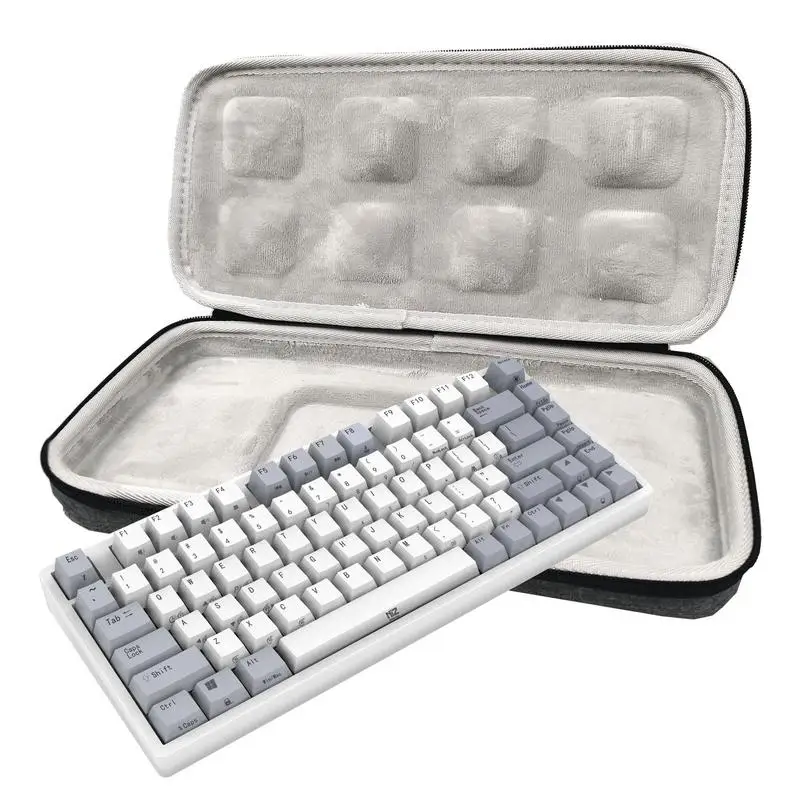 

Вместительный портативный органайзер для клавиатуры, Практичный Прочный чехол, Пыленепроницаемый Чехол для механической клавиатуры для Logitech MX