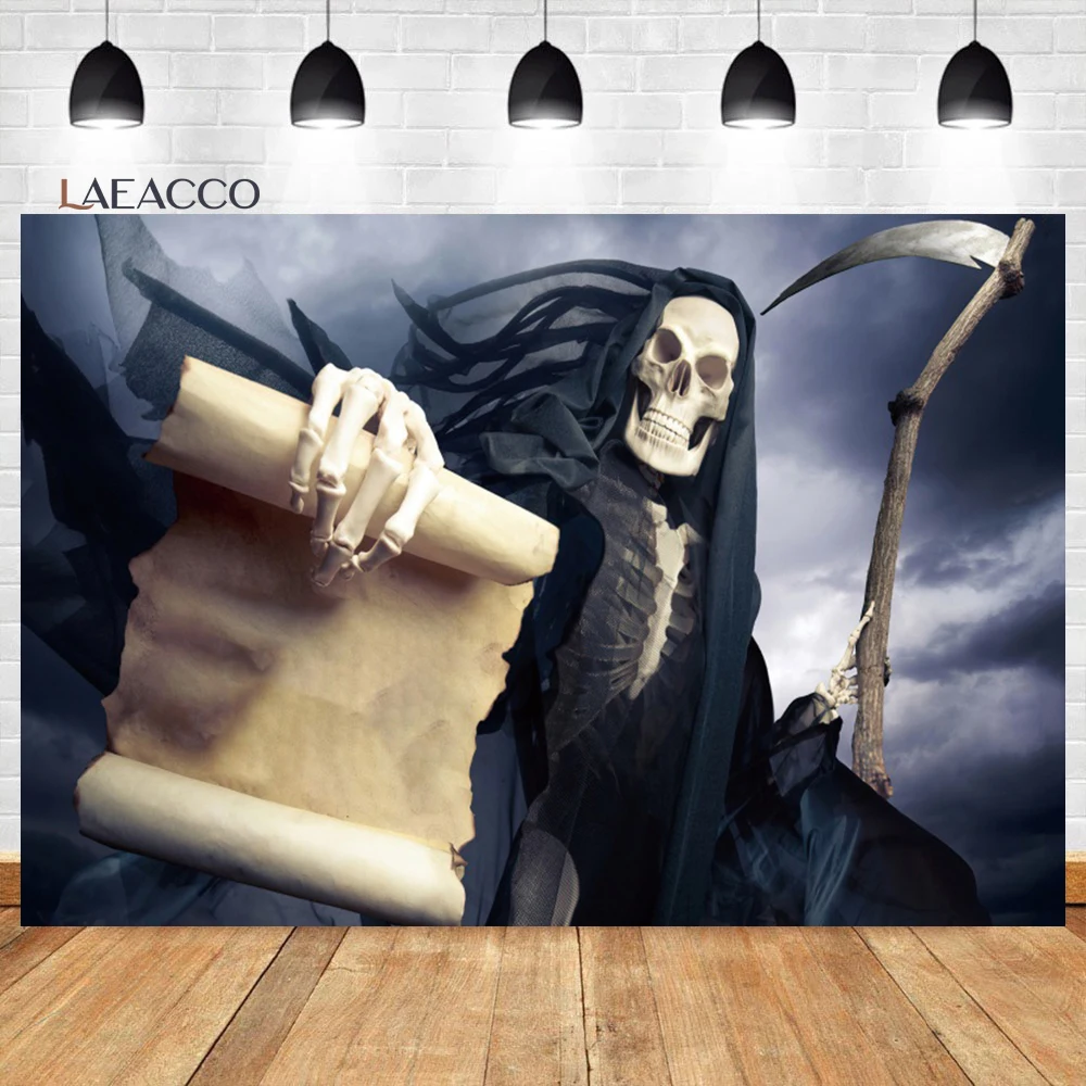 

Laeacco ночной Хэллоуин тематическая фотография Фон лунный свет замок для девочек мальчиков ужасный день рождения портрет индивидуальный фон