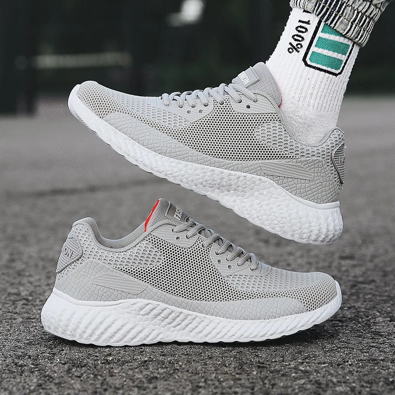 

Fashion Men's Lace Up Sneakers Mens Shoes Casual Men Sports Shoes Designer Breathable Sneakers for Men Trainers Large Size 39~46