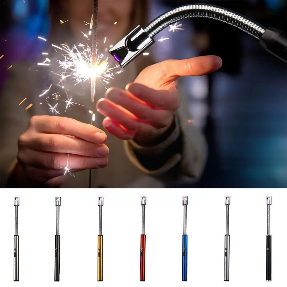 

Arc Lighter Usb Rechargeable Portable Flameless Lighter Electric Tool Ignition Ignition Lighter Candle Gas Bbq Kitchen Usb P7p6