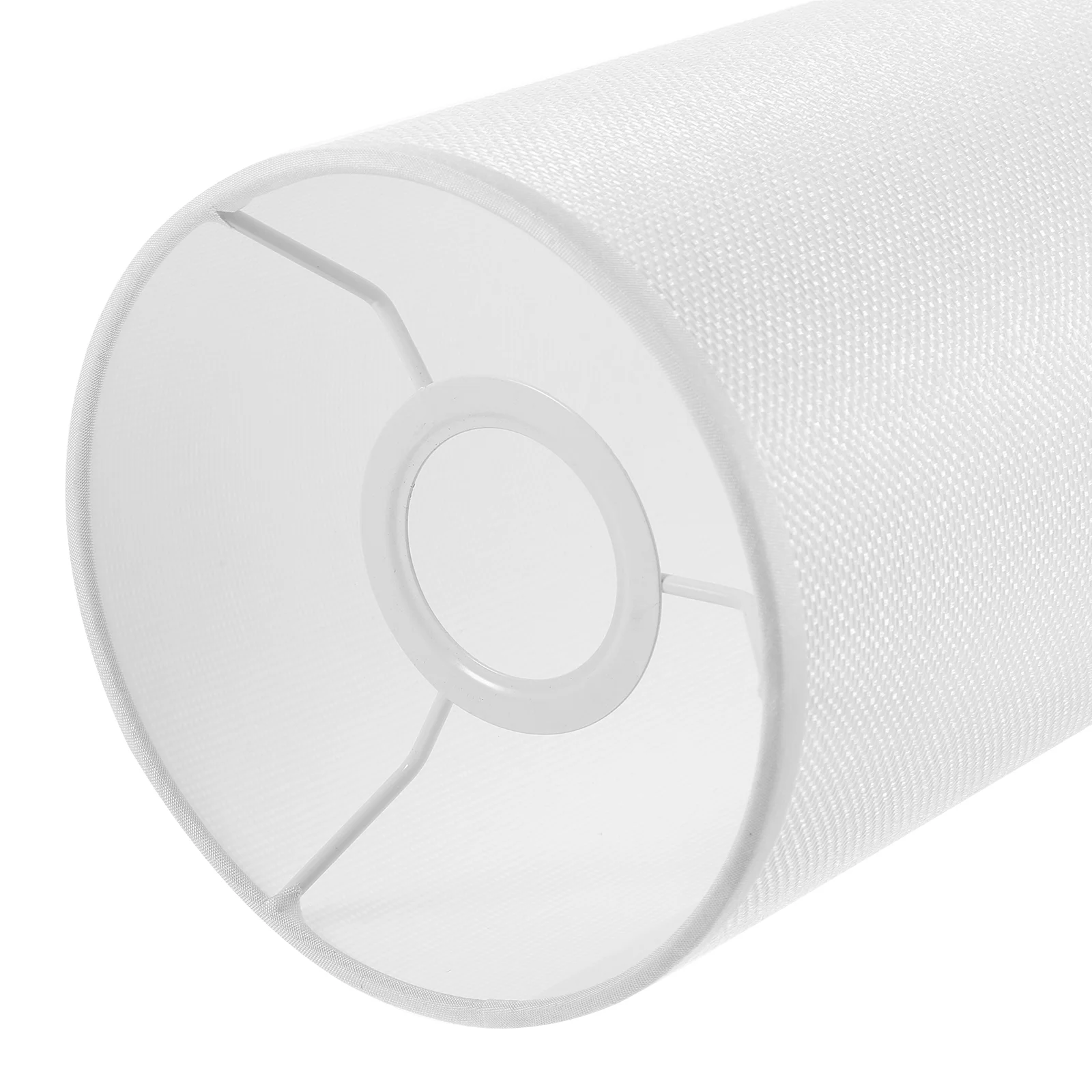 Лампы Цилиндрический льняной абажур Офисные настенные светильники Внутренняя