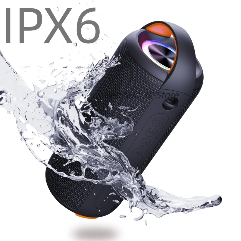 

Сабвуфер беспроводной Bluetooth-динамик портативный водонепроницаемый и пыленепроницаемый бытовой KTV высокой громкости TF-карта встраиваемый звук