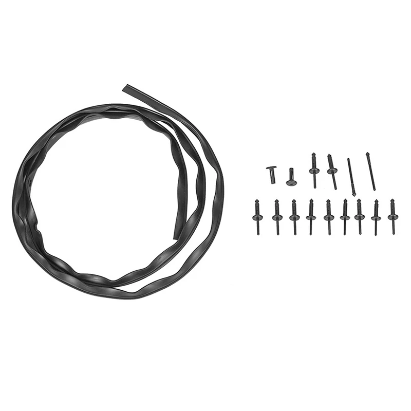 5-кратный Уплотнитель Капота переднего бампера водонепроницаемый с заклепками