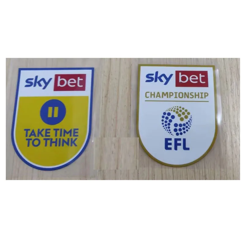 

2022 Take Time Tp Think Patch Heat Transfer Soccer Badge