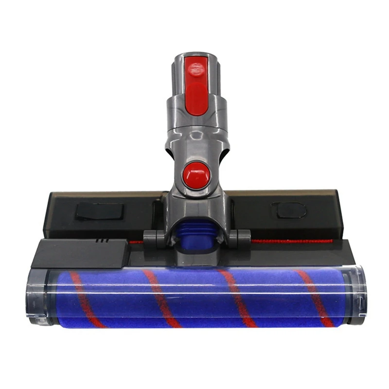 

Hot TOD-Fluffy Soft Roller Head Quick Release Electric Floor Brush Head For Dyson V7 V8 V10 V11 Vacuum Cleaner Replacement Parts