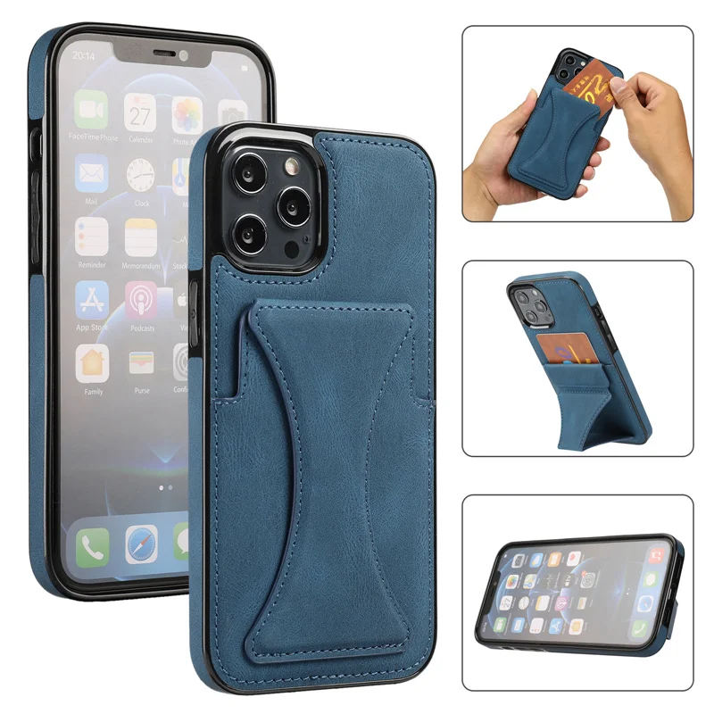 

Wrist Strap Phone Case For iPhone 13 11 12 Pro Max XR XS Max X 7 8 Plus 11Pro Luxury Leather Card Wallet Stand Holder Soft Cover