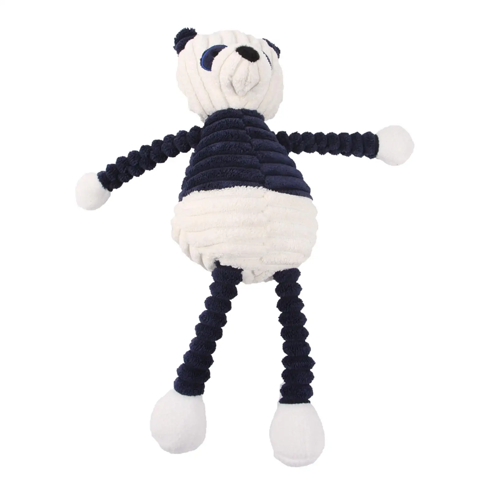 Cute Panda Doll Bite Resistant Comfortable Dog Chew Toy for Small Puppy and Medium Dogs Exercise Pets Accessories Play images - 6