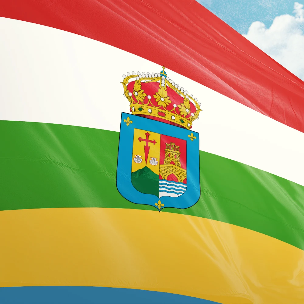 Флаг Испании La Rioja 90x150 см из полиэстера