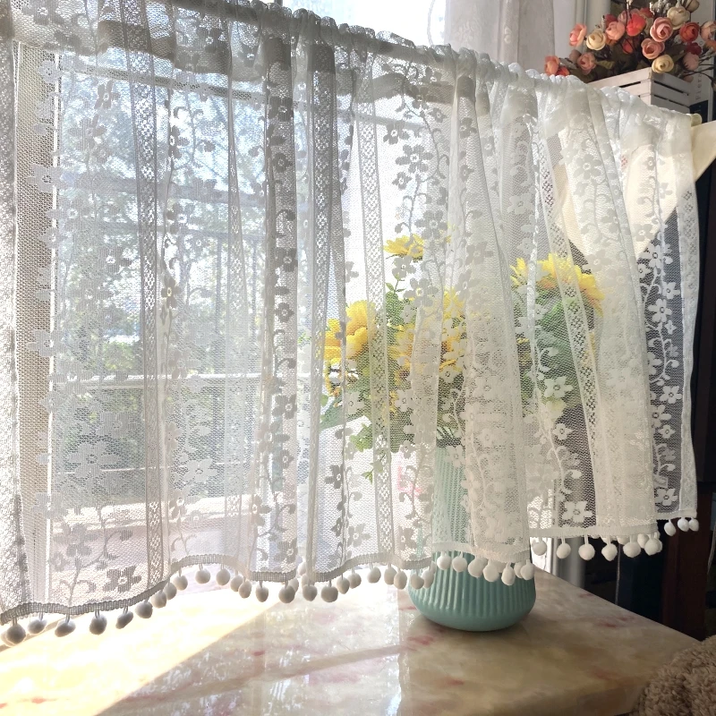 Простые и простые в установке белые плиссированные кружевные цветочные полоски