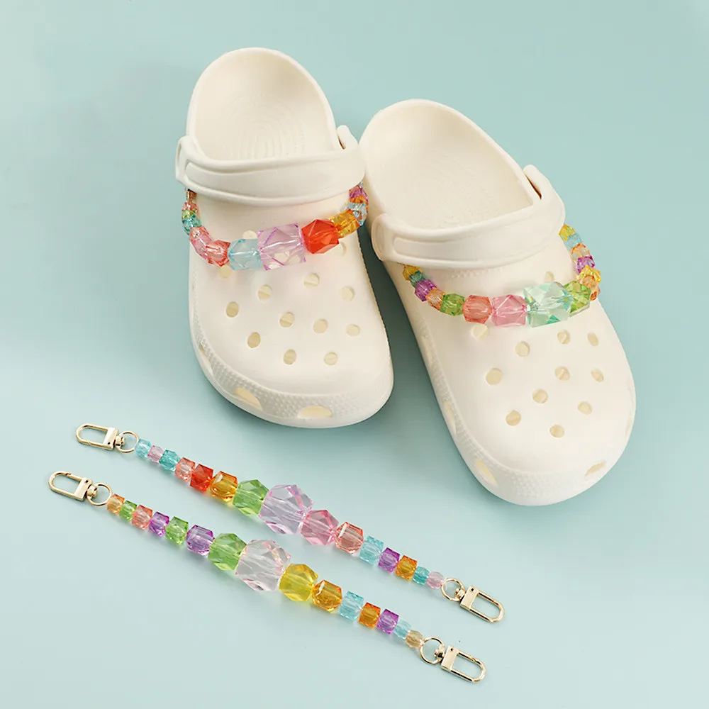 

Adapt to Croc hole shoes DIY shoe flower decoration chain Thanos shoe chain removable upper chain spot