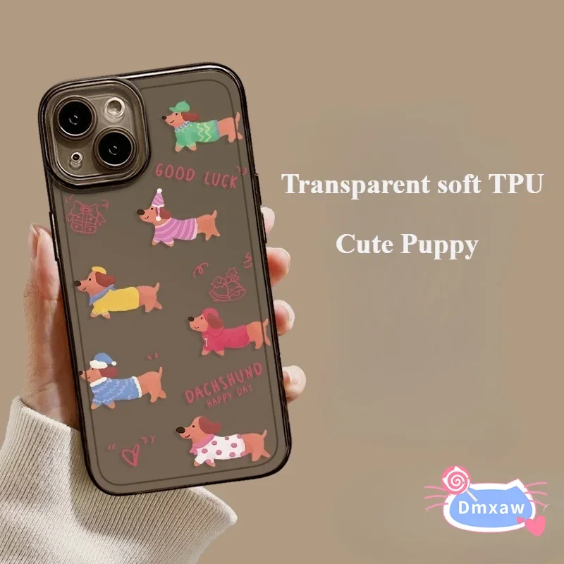 Чехол для Realme GT Neo Neo5 SE Neo3 Neo2 Neo3T Neo2T GT2 Explorer Master Pro GT3 GT5 телефона Cute сосиска такса