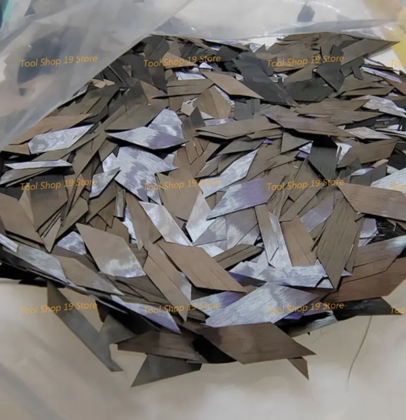 

Хлопья из кованого углеродного волокна, 45 мм, ромбовидная нарезанная нить, короткая огранка, высокопрочная модификация автомобиля, мотоцикла, велосипеда