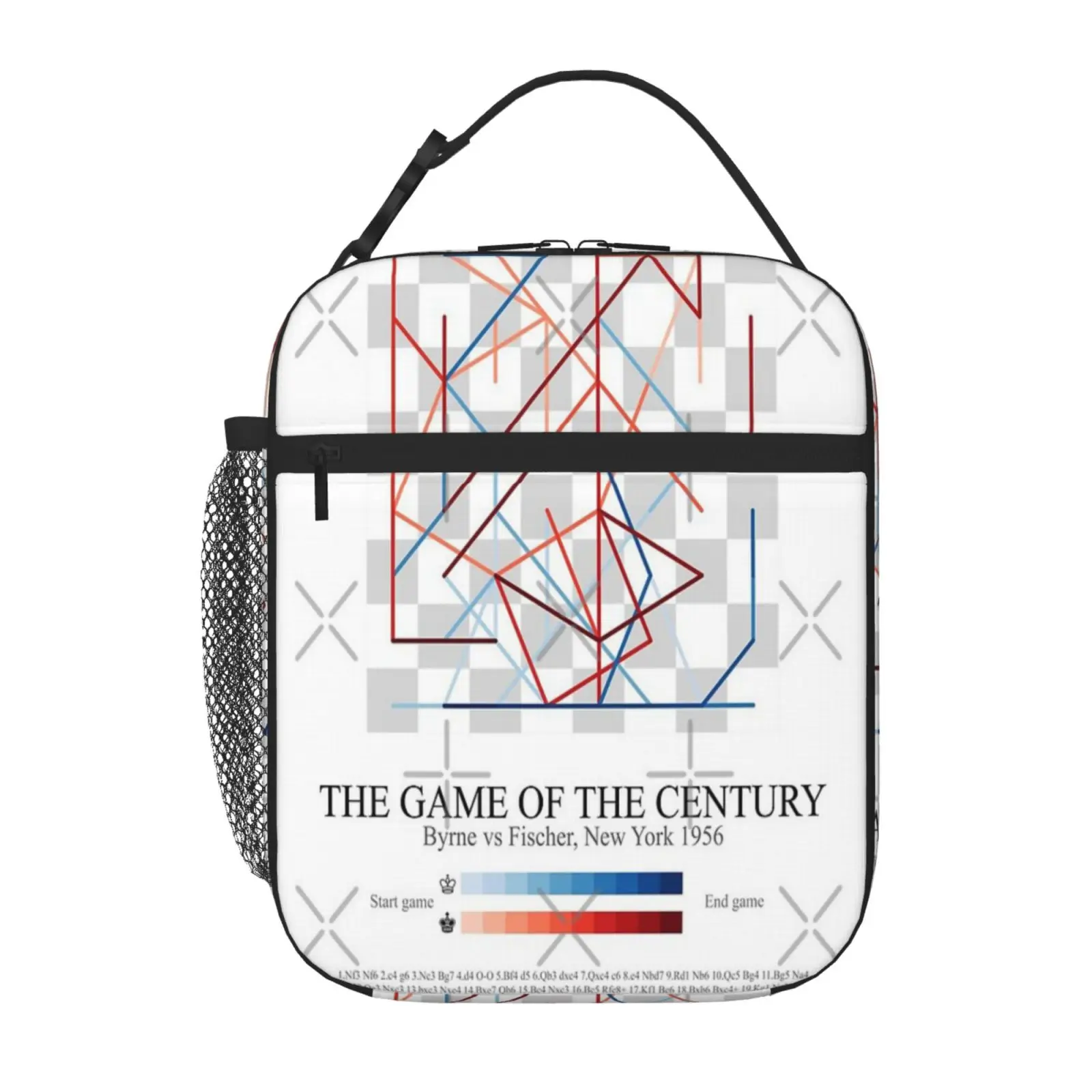 

Bobby Fischer's Game Of The Century Packed Lunch Thermal Bags Lunch Box Insulated Lunch Bag Thermal Cooler Bag
