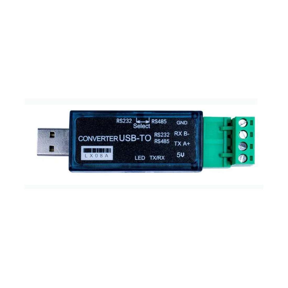 

LX08A USB to 485, USB to 232 USB to RS232 485 Double Function Converter two-way transparent transmission 500m serial cable