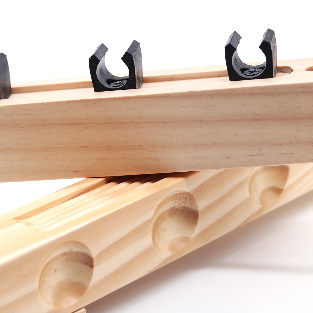 6-луночная деревянная стойка для бильярдных киев цвета дерева подвесная