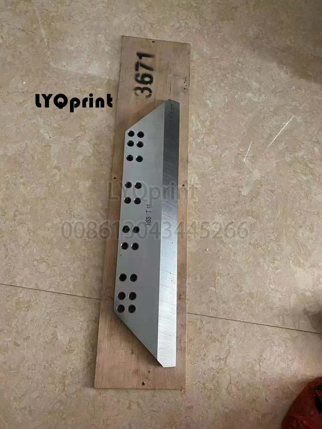 1 шт. ножи Muller Martini лучшего качества нож из быстрорежущей стали 3671 детали печатной