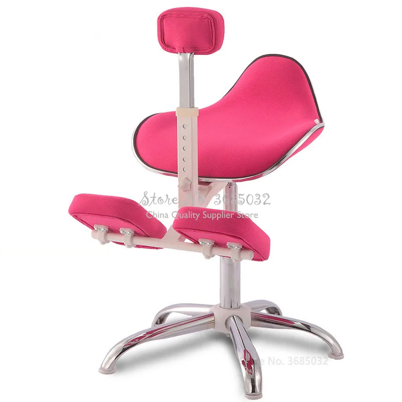 

Kids Spine Correction Office Chair Ergonomic Metal Chairs Lift Anti-humpback Myopia Childen Adjustable Posture Chair 4 Gears