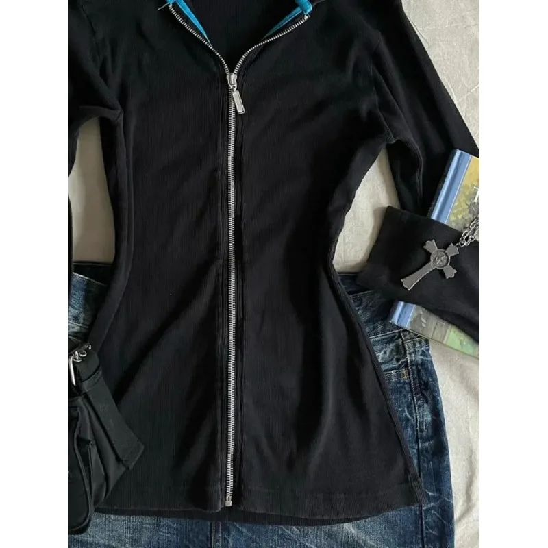 Женская демисезонная куртка в американском стиле ретро новинка 2024 спортивная