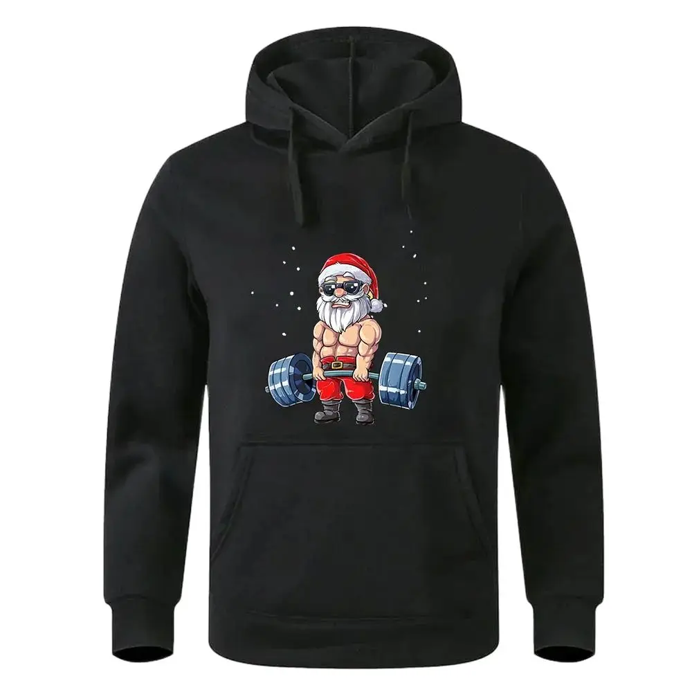 

Autumn/Winter Fashion Casual Men's Santa Claus Harajuku Sweatshirt Winter Snow Hoodie Print Size (S-3XL)