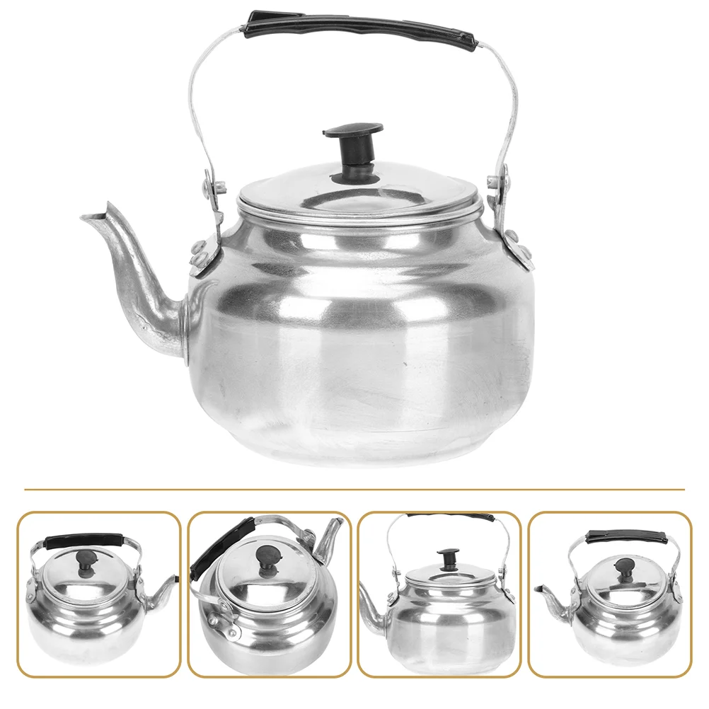 

Kettle Water Heating Metal Stovetop Boiling Teapot Boil Kettles Anti Scald Tea Pot Reusable