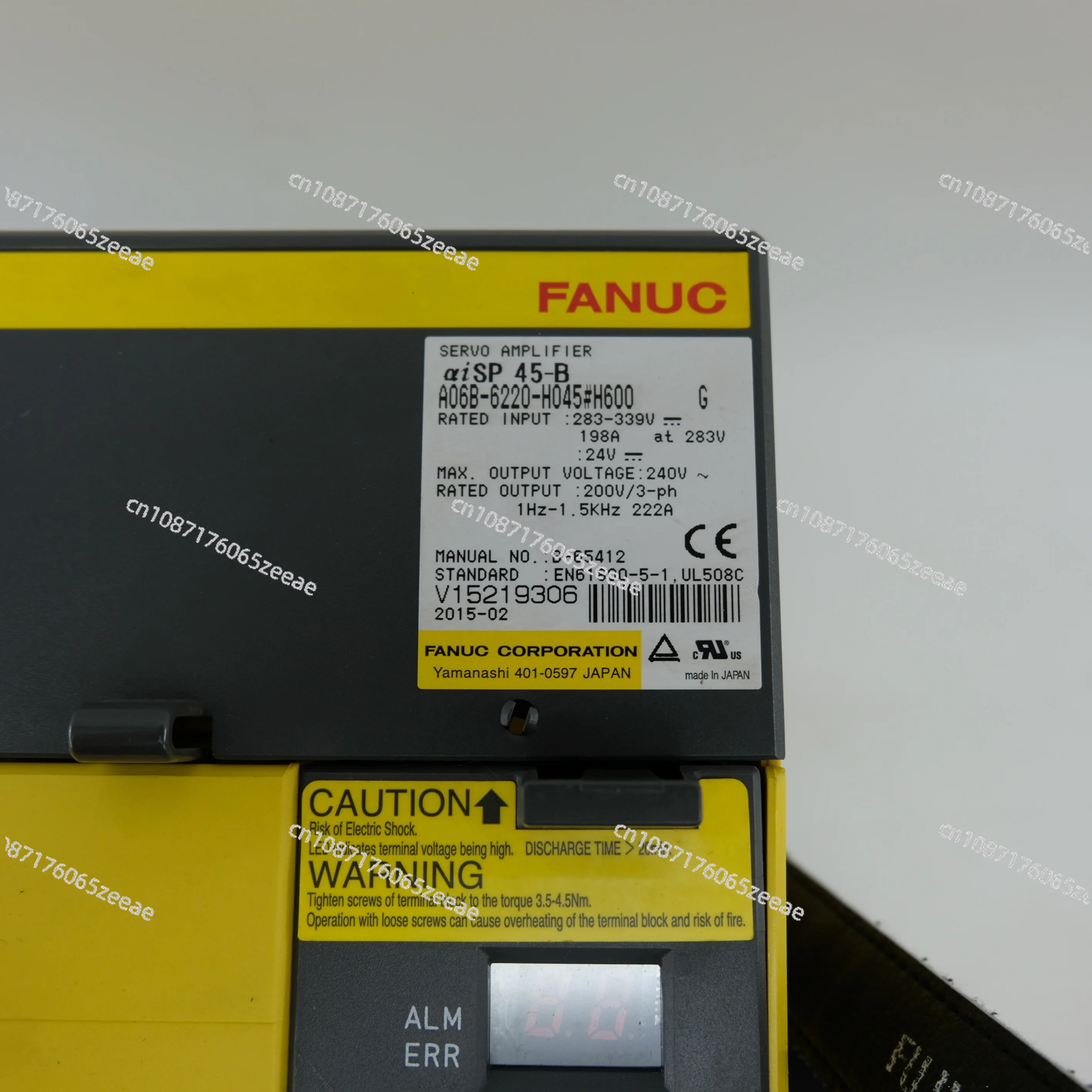 Оригинальный сервопривод Fanuc A06B-6220-H045 # Сервоусилитель H600