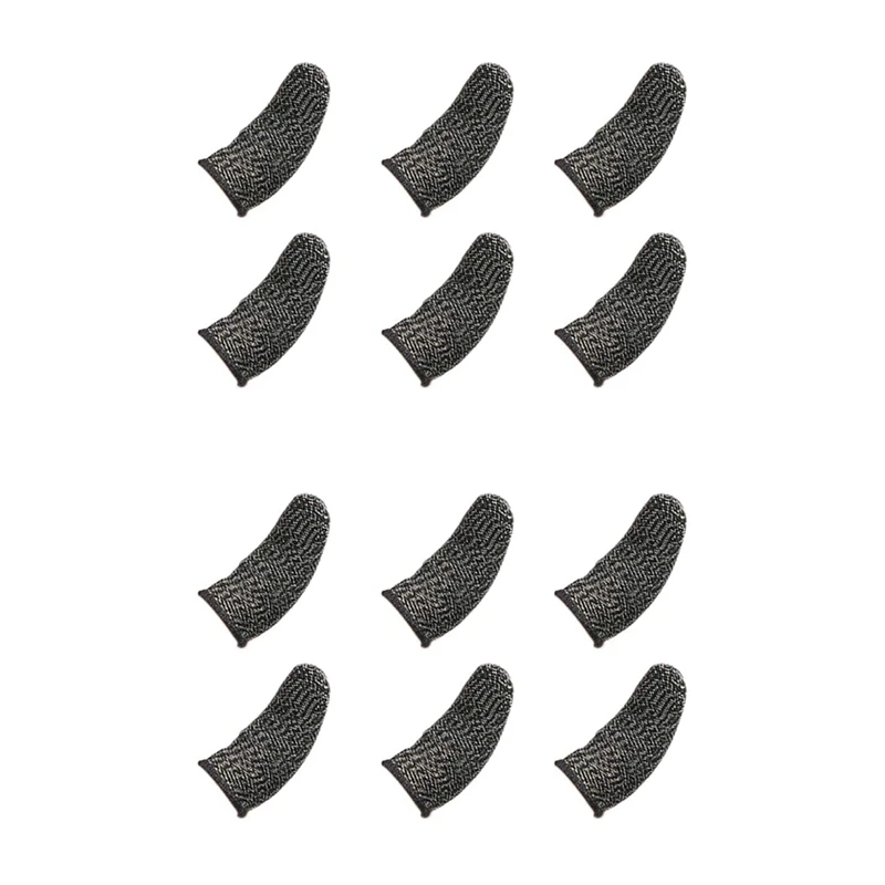 

Рукава для пальцев для игровых мобильных игр, контактный экран для пальцев, гладкая тонкая защита от пота для PUBG, мобильных игр (18 шт.)