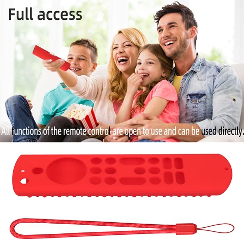 Замена защитного чехла для ТВ-палки для пульта дистанционного управления Insignia Fire TV CT-95018, защита для пульта дистанционного управления