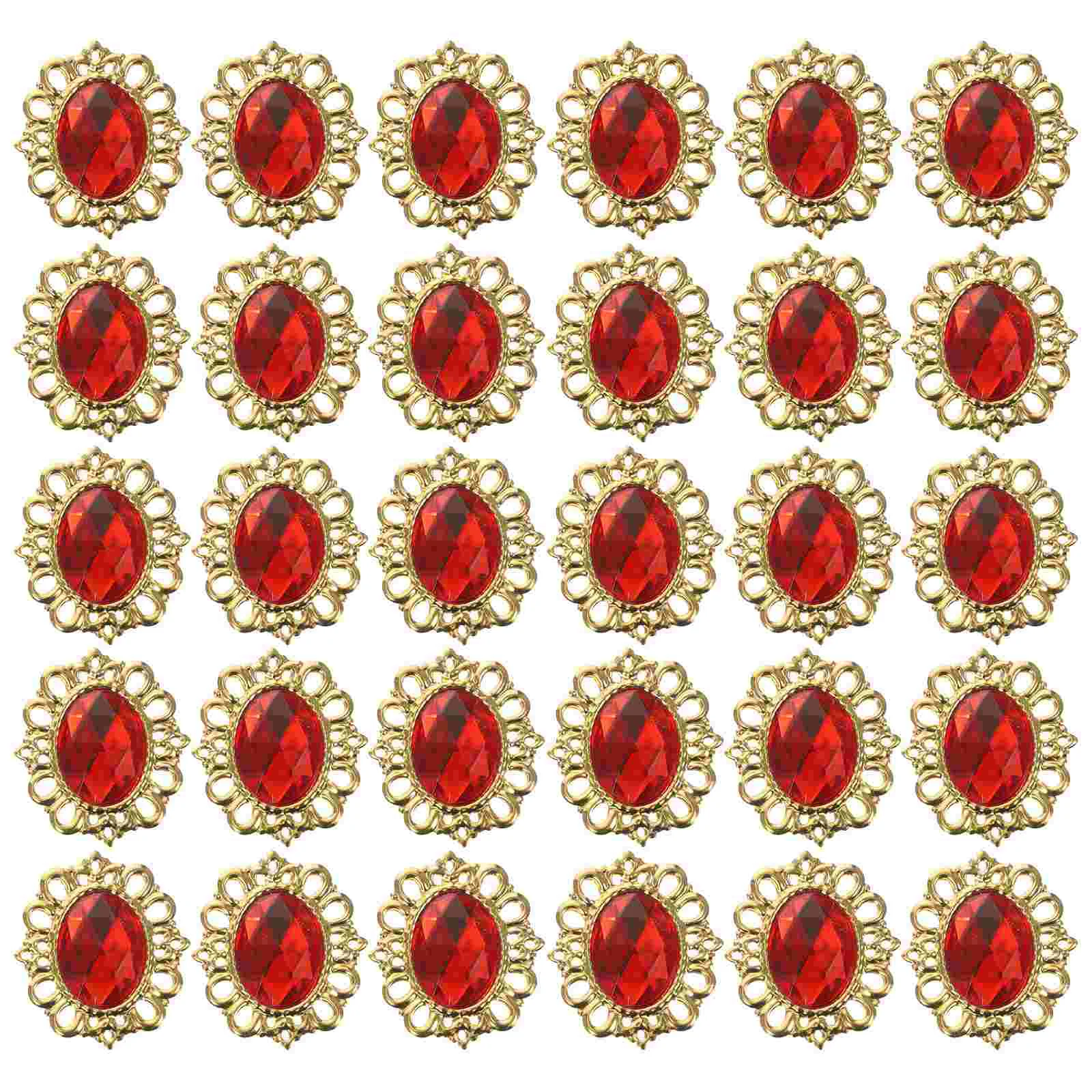

60 Pcs Clothing Decorative Rhinestones Sew Clothes Decorate Delicate Small Acrylic Sewing Hand