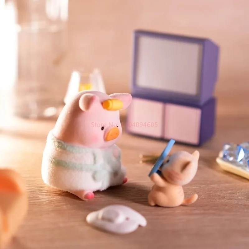 Lulu Pig Associated Daily Blind Box Kawaii Piggy Аниме Фигурка Кукла Украшение Коллекция Модель