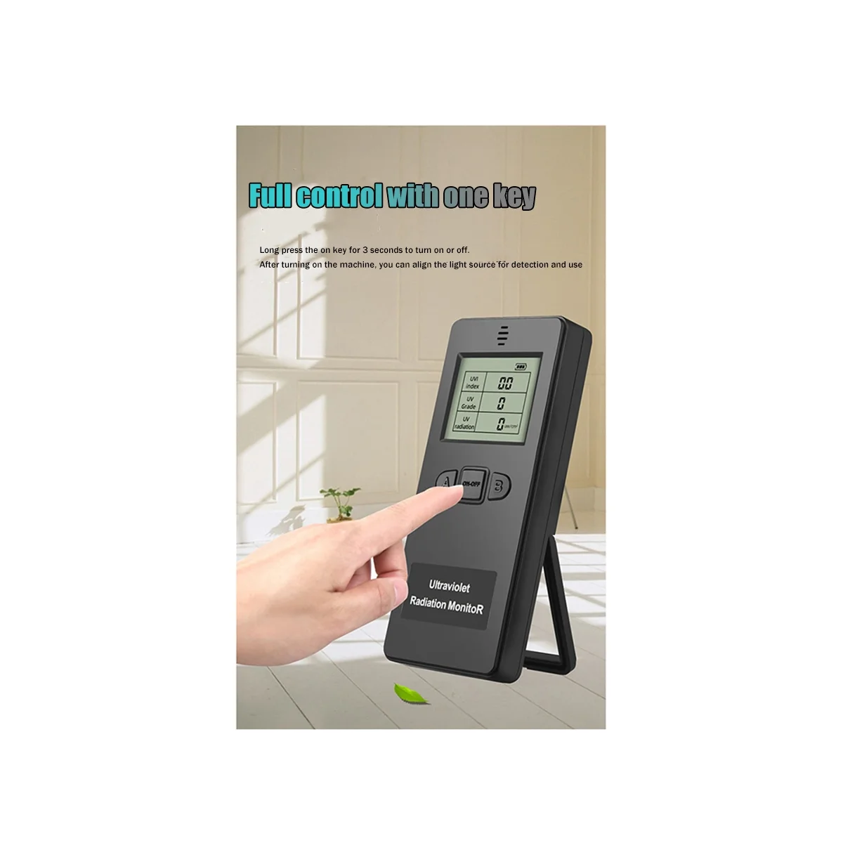 Монитор с ультрафиолетовым излучением цифровой УФ-детектор для дома офиса улицы