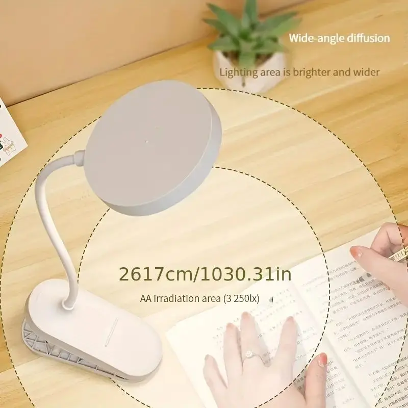 Настольная лампа регулируемая с защитой глаз зарядкой от USB