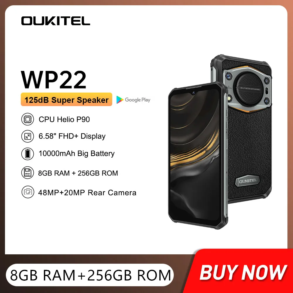 Oukitel WP22 надежные смартфоны