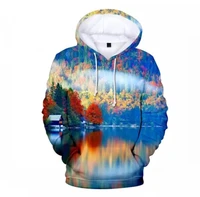 new 3d spring autumn hoodies pullovers conservation of nature hoodie colorfull fashion menwomen unisex teenage forest clothes