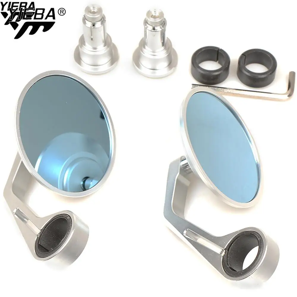 

Round Motorcycle Rear View Mirrors Motorbike Handle Bar End Rear View Mirrors FOR BMW e46 E46 S1000RR S1000R HP4 R1200GS F650GS