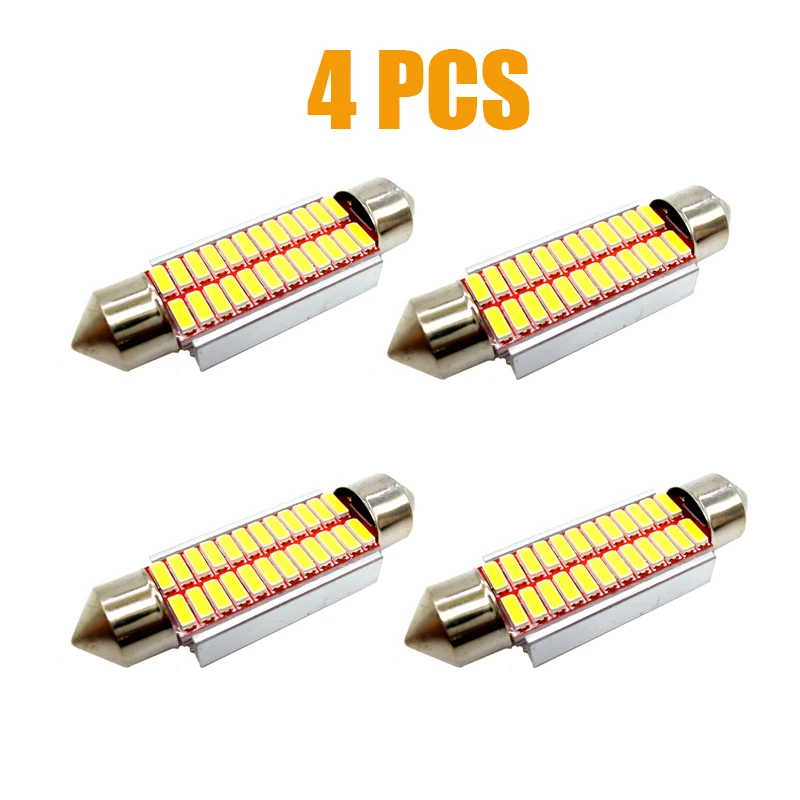 

2/4 шт. Festoon C5W светодиодная лампа для салона автомобиля для Lada Granta Vaz Kalina 2 Priora Niva Samara 2110 Largus 2109 2107 4X4 Canbus