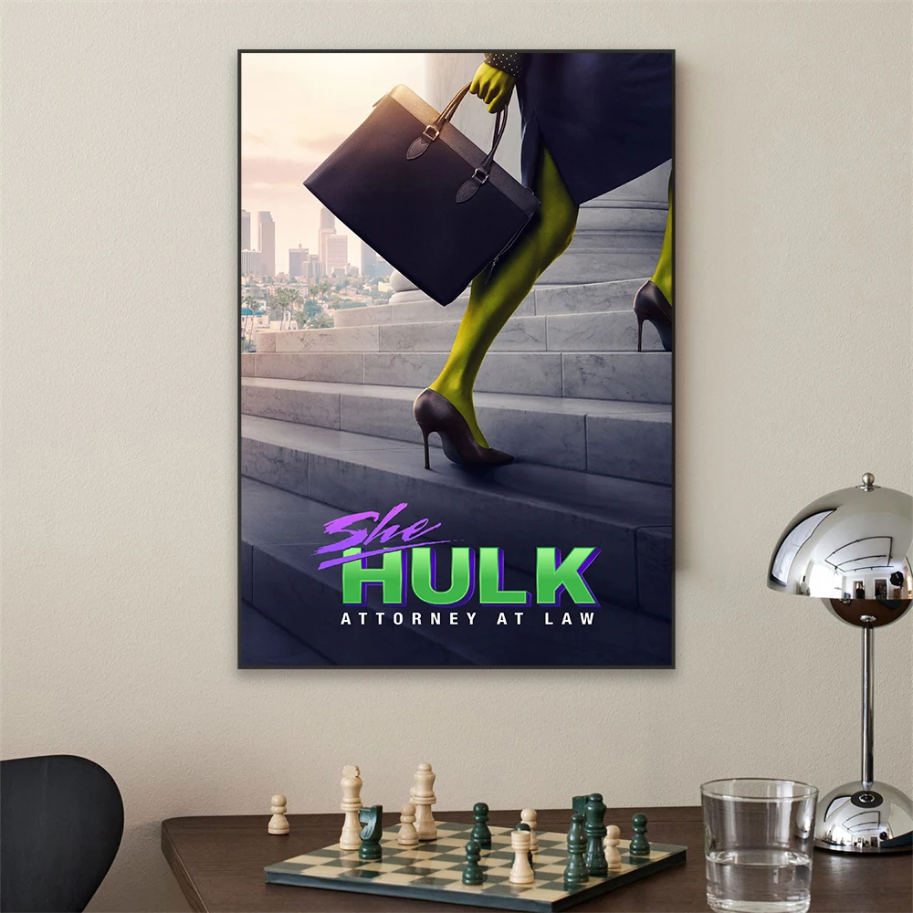 Классический постер из фильма Супергерои Disney ВИНТАЖНАЯ фотография Халк