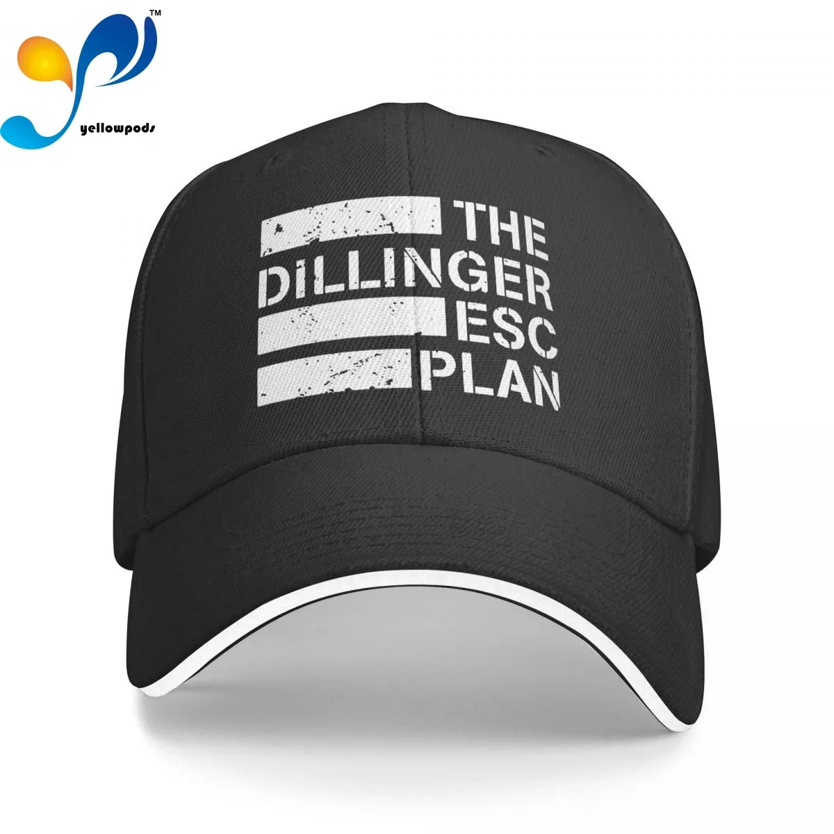 

Unisex Cotton Cap For Women Men The Dillinger Escape Plan Band Logo Fashion Baseball Cap Adjustable Outdoor Streetwear Hat