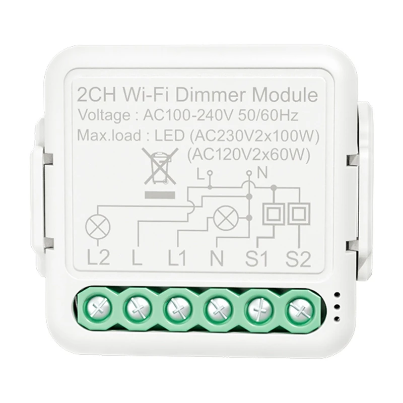 Promotion! Tuya Led Wifi Dimmer Light Switch Module With 2 Way Control Smart Bulb Work For Alexa Google Home |