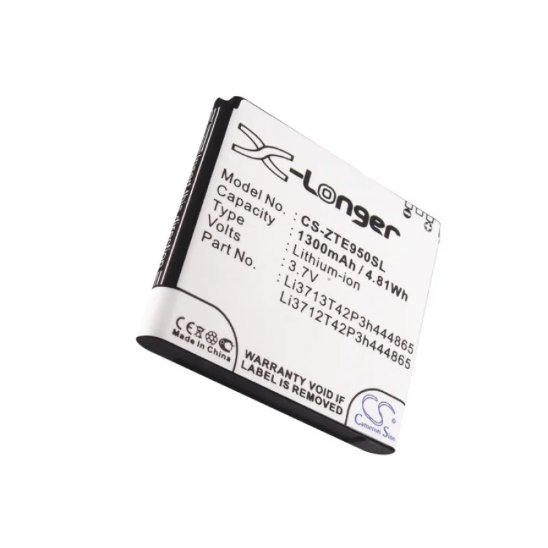 Аккумулятор для ZTE Blade (Li3712T42P3h444865 Li3713T42P3h444865) 1300mAh | Мобильные телефоны и аксессуары