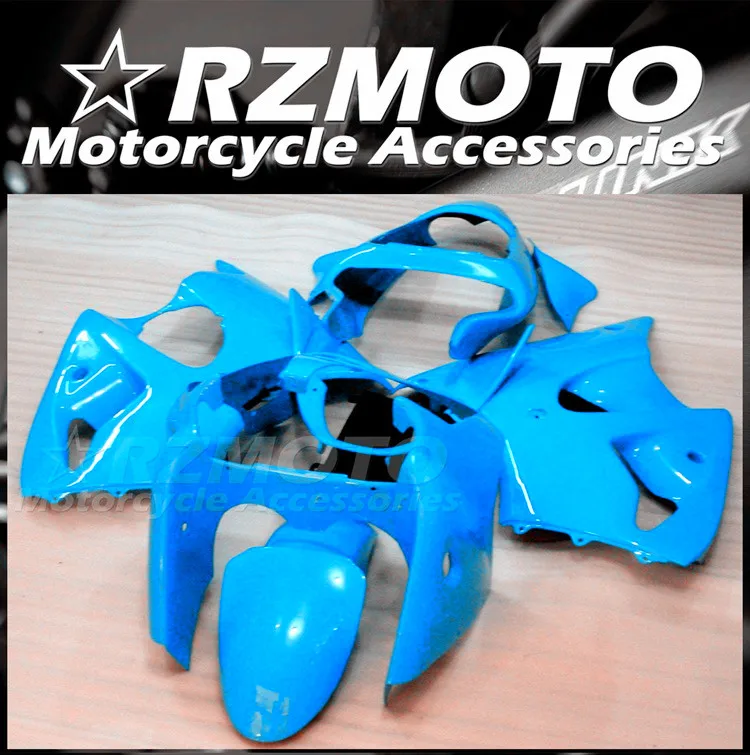 

Новый комплект обтекателей для мотоцикла ABS, подходит для kawasaki Ninja ZX6R 636 2000 2001 00 01 02 6R, Цвет Небесно-Голубой