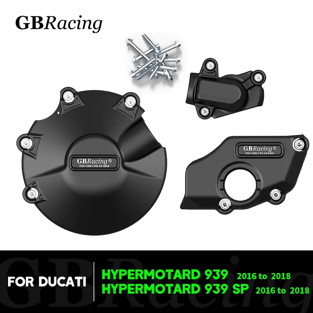 GB Racing крышка двигателя HYPERMOTARD 939 SP 2016-2018 для DUCATI мотоцикла генератор переменного