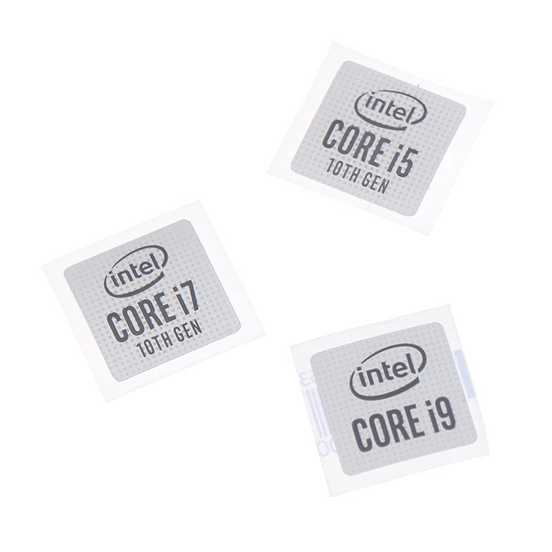 5pcs 10th Generation Core i5 i7 i9 Win10 Logo Stickers CPU Label Laptop Notebook Decoration |