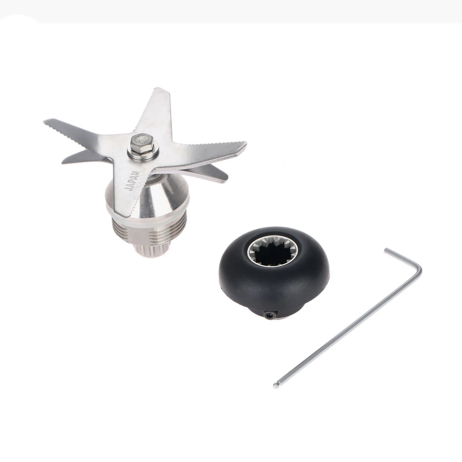 3pcs/set Blender Wet Dry Ice 6 Blades 1151/1152 Assembly Drive Socket 891/802 Kit Fits for Vitamix  Stainless Steel Replacement