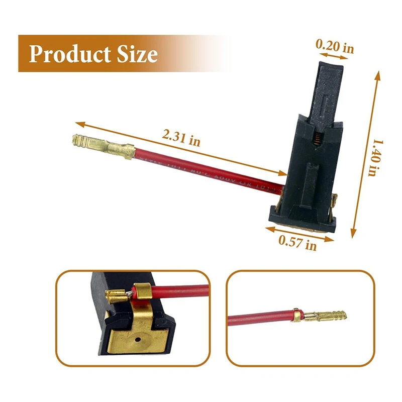 BEAU-4PCS N 292059 Коробка для угольной щетки в сборе подходит коробки шлифовальных