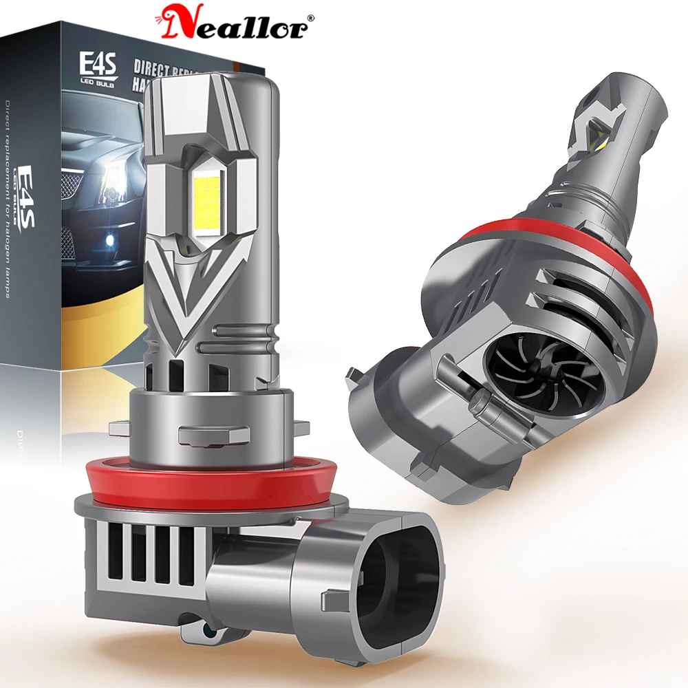 

2X H11 Led Fog Light Bulb H8/H9/H16 (JP) H7 HB3 9005 HB4 HIR2 9012 Headlights Car Driving Lamp For Skoda Octavia 2 3 A5 Superb