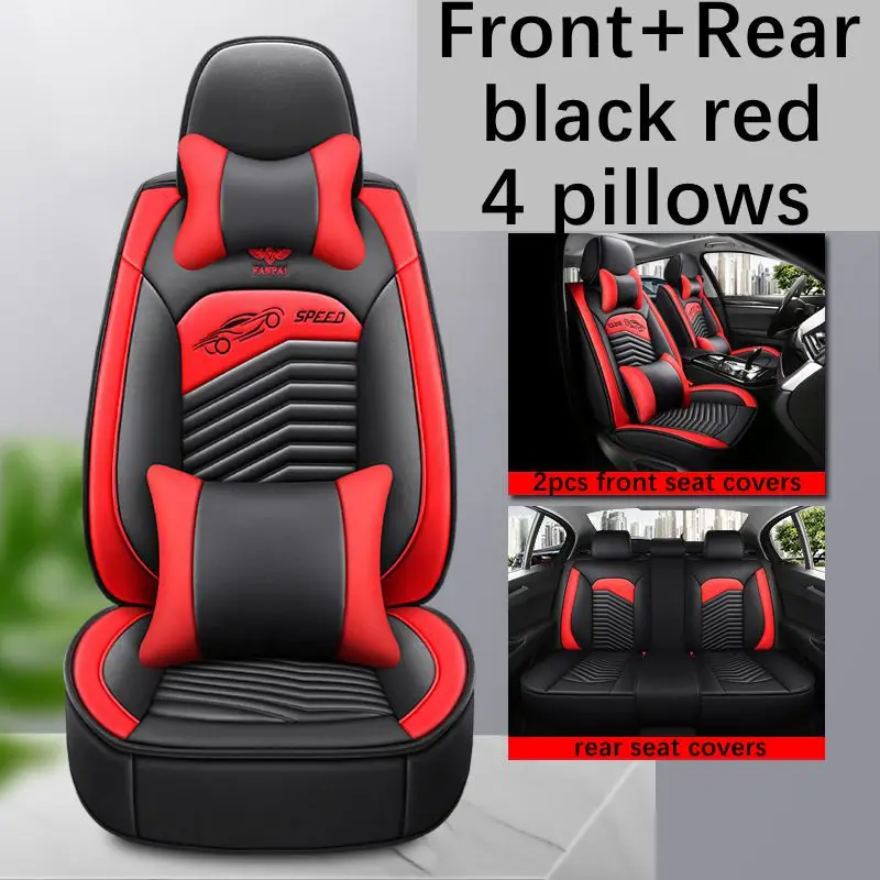 

Front+Rear Full Set Leather Car Seat Cover for Toyota Auris Avensis T25 Corolla Cruiser FJ Hilux Matrix Prado Pruis Vios Yaris