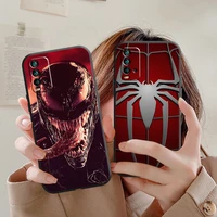 marvel comics venom phone case for xiaomi redmi 7s 7 7a note 7 pro silicone cover coque protective shell smartphone
