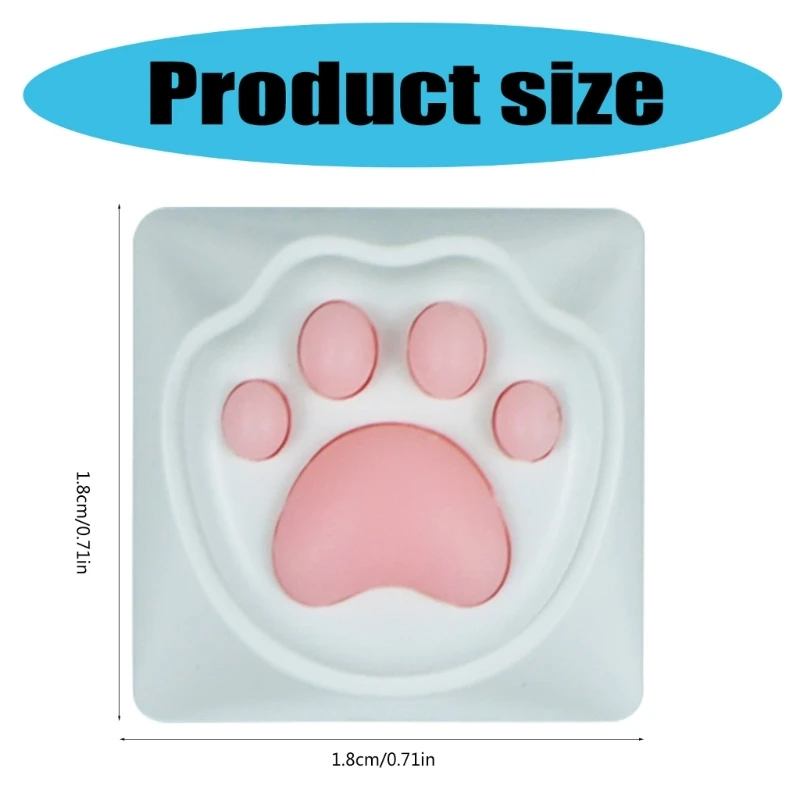 Очаровательная 3D-клавиатура с когтями животных мягкими прикосновениями для